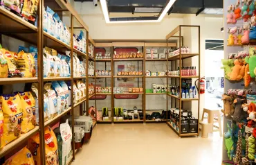 Another view of retail area