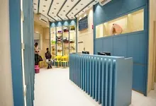 Clinic interior - desktop view