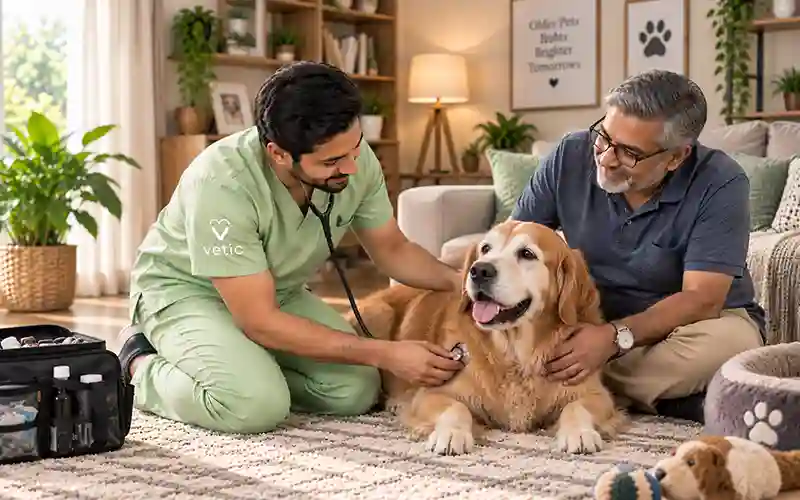 Vetic Pet Care Desktop View