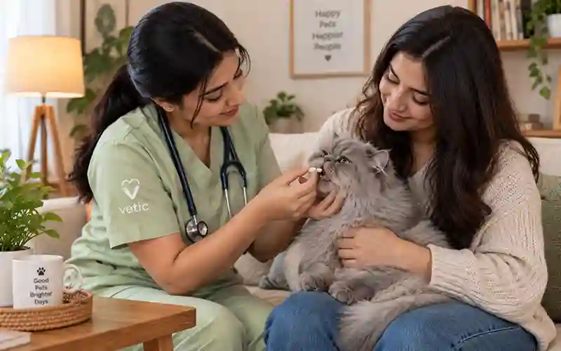 Vetic Pet Care Desktop View