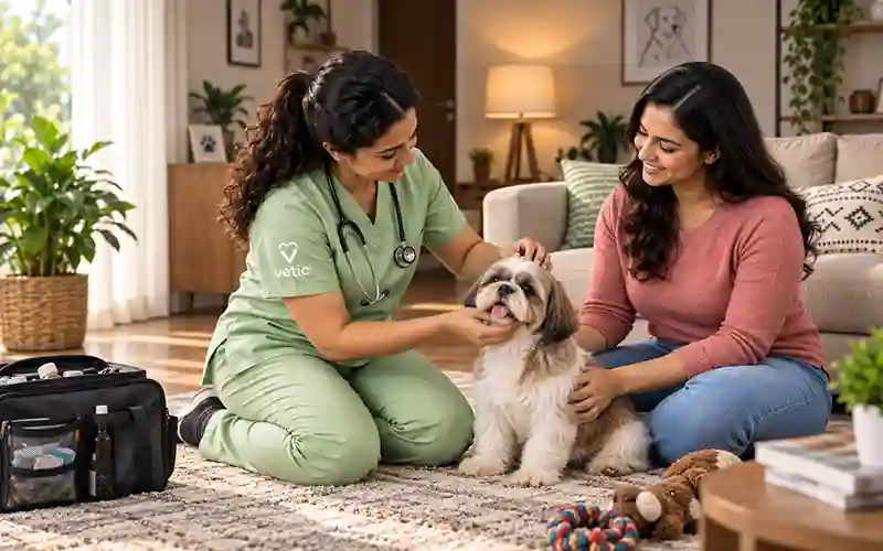 Vetic Pet Care Desktop View