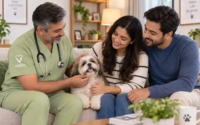 Vetic Pet Care Desktop View